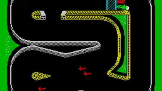 Super Sprint — Screenshoty