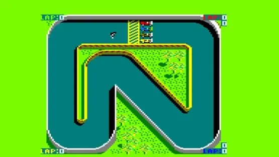 Super Sprint — Screenshoty