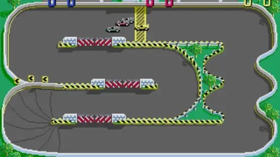 Super Sprint — Screenshoty