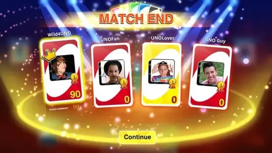 Uno — Screenshoty