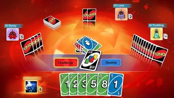 Uno — Screenshoty