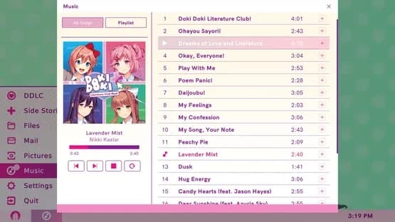 Doki Doki Literature Club Plus! — Screenshots