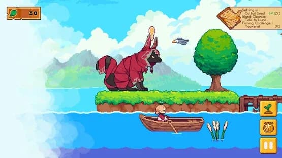Luna's Fishing Garden — Screenshoty
