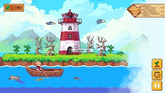 Luna's Fishing Garden — Screenshoty