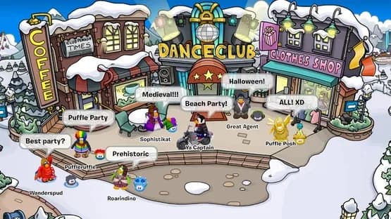 Club Penguin — Screenshoty