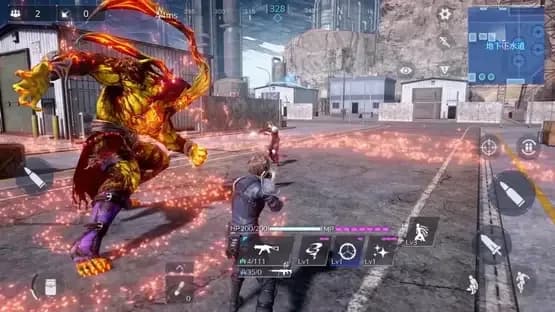 Final Fantasy VII: The First Soldier — Screenshoty