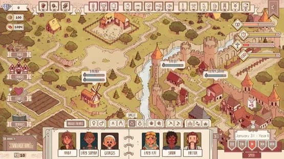 Lakeburg Legacies — Screenshoty