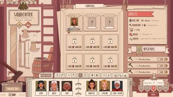 Lakeburg Legacies — Screenshoty