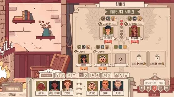 Lakeburg Legacies — Screenshoty