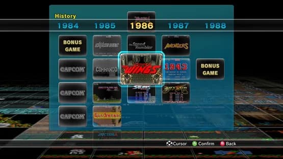 Capcom Arcade Cabinet — Screenshoty