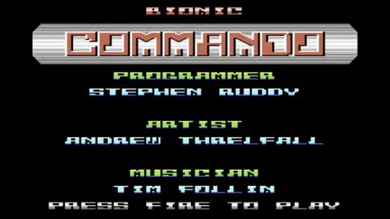 Bionic Commando — Screenshoty