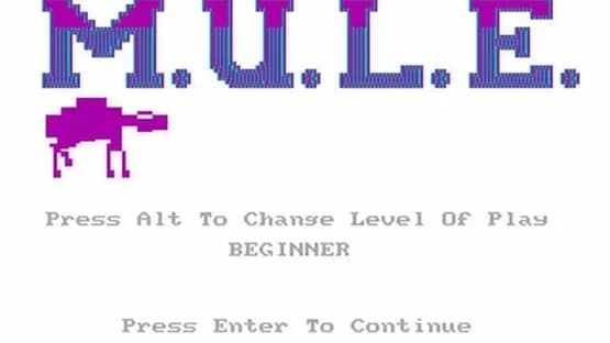 M.U.L.E. — Screenshoty