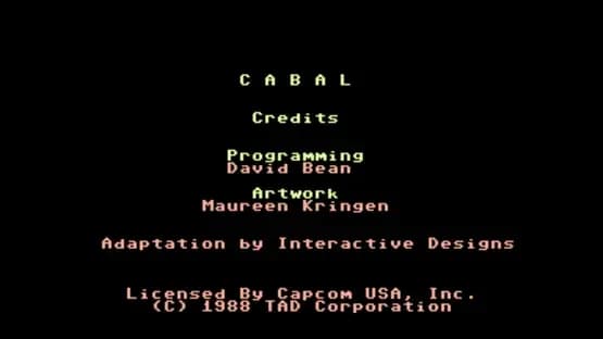 Cabal — Screenshoty