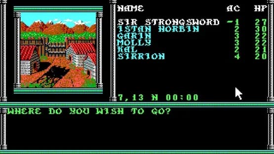 Death Knights of Krynn — Screenshoty