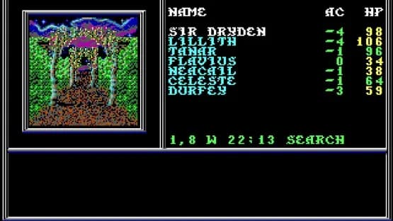 Death Knights of Krynn — Screenshoty