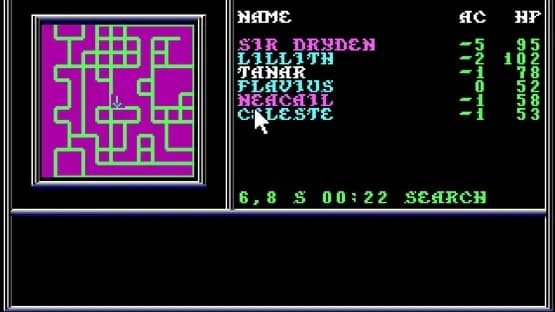 Death Knights of Krynn — Screenshoty