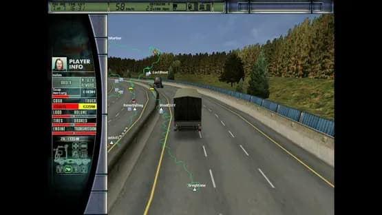 Hard Truck 2: King of the Road — Screenshoty