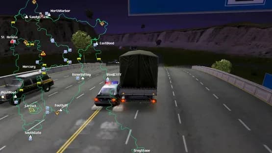 Hard Truck 2: King of the Road — Screenshoty