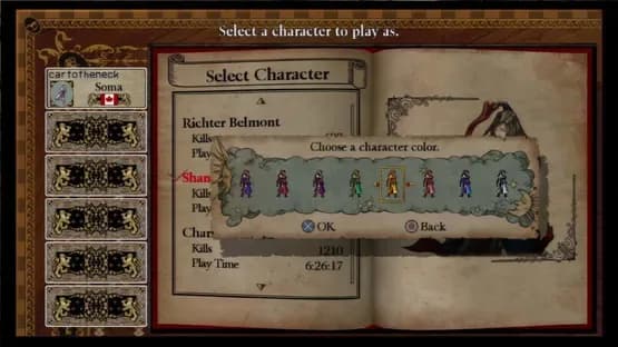 Castlevania: Harmony of Despair — Screenshoty