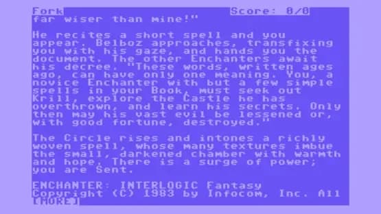 Enchanter — Screenshoty