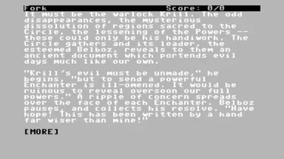Enchanter — Screenshoty