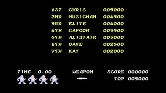 Ghosts 'n Goblins — Screenshoty