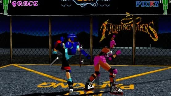 Fighting Vipers — Screenshoty