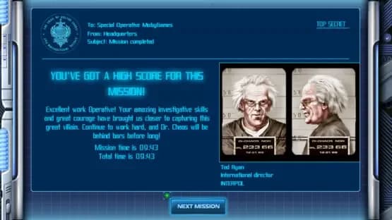 Interpol: The Trail of Dr. Chaos — Screenshoty