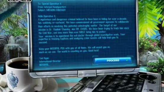 Interpol: The Trail of Dr. Chaos — Screenshoty
