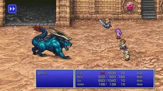Final Fantasy II — Screenshoty