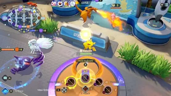 Pokémon Unite — Screenshoty