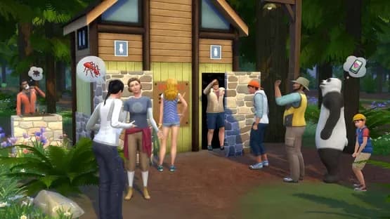 The Sims 4: Outdoor Retreat — Screenshoty