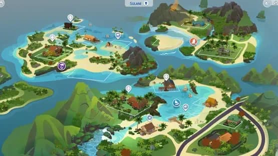 The Sims 4: Island Living — Screenshoty