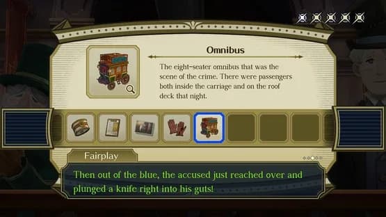 The Great Ace Attorney Chronicles — Screenshoty