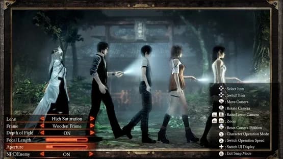 Fatal Frame: Maiden of Black Water — Screenshoty