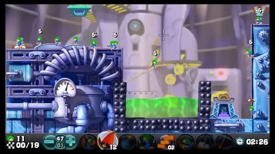Lemmings — Screenshoty