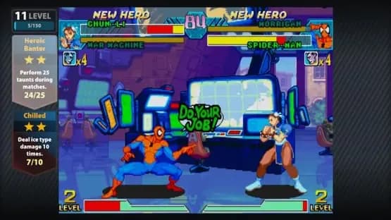 Marvel vs. Capcom Origins — Screenshots