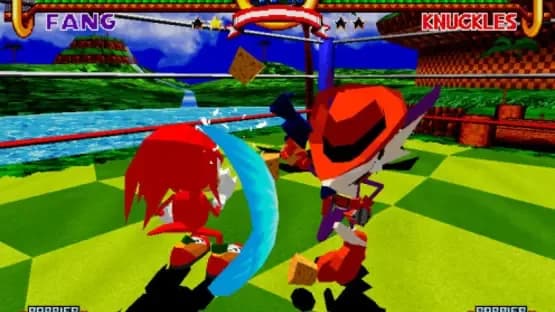 Sonic the Fighters — Screenshoty