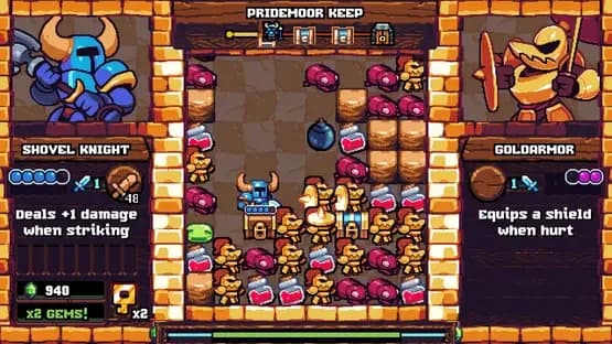 Shovel Knight: Pocket Dungeon — Screenshoty