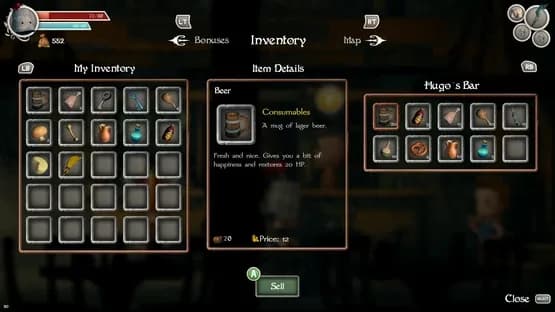 Clunky Hero — Screenshoty