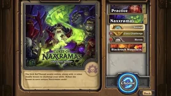 Hearthstone: Curse of Naxxramas — Screenshoty