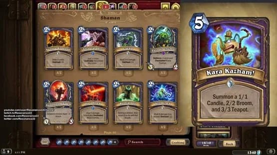 Hearthstone: One Night in Karazhan — Screenshoty