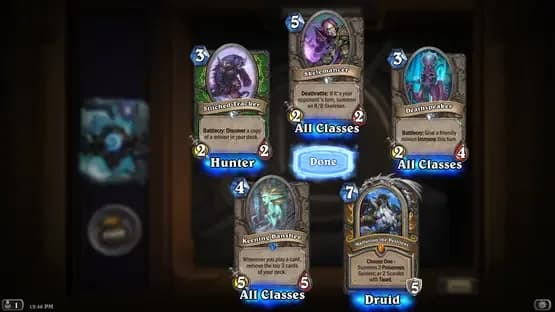 Hearthstone: Knights of the Frozen Throne — Screenshoty