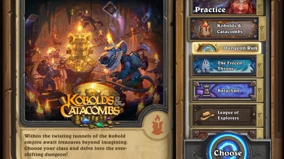 Hearthstone: Kobolds & Catacombs — Screenshoty