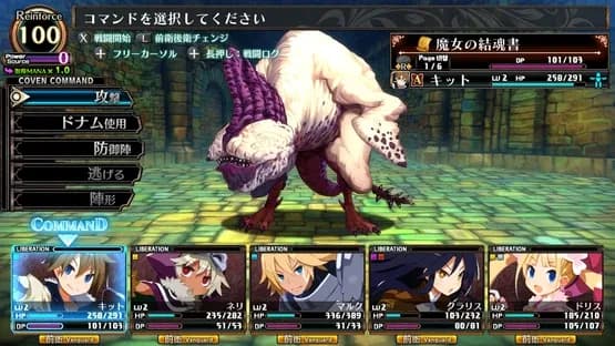 Labyrinth of Galleria: The Moon Society — Screenshoty