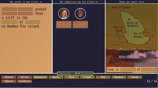The Case of the Golden Idol — Screenshots