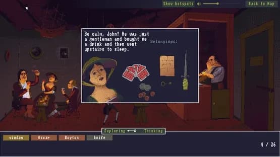 The Case of the Golden Idol — Screenshots