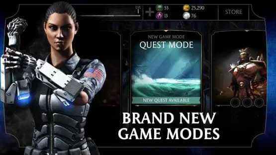 Mortal Kombat X Mobile — Screenshoty