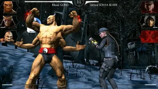 Mortal Kombat X Mobile — Screenshoty