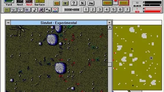 SimAnt — Screenshoty